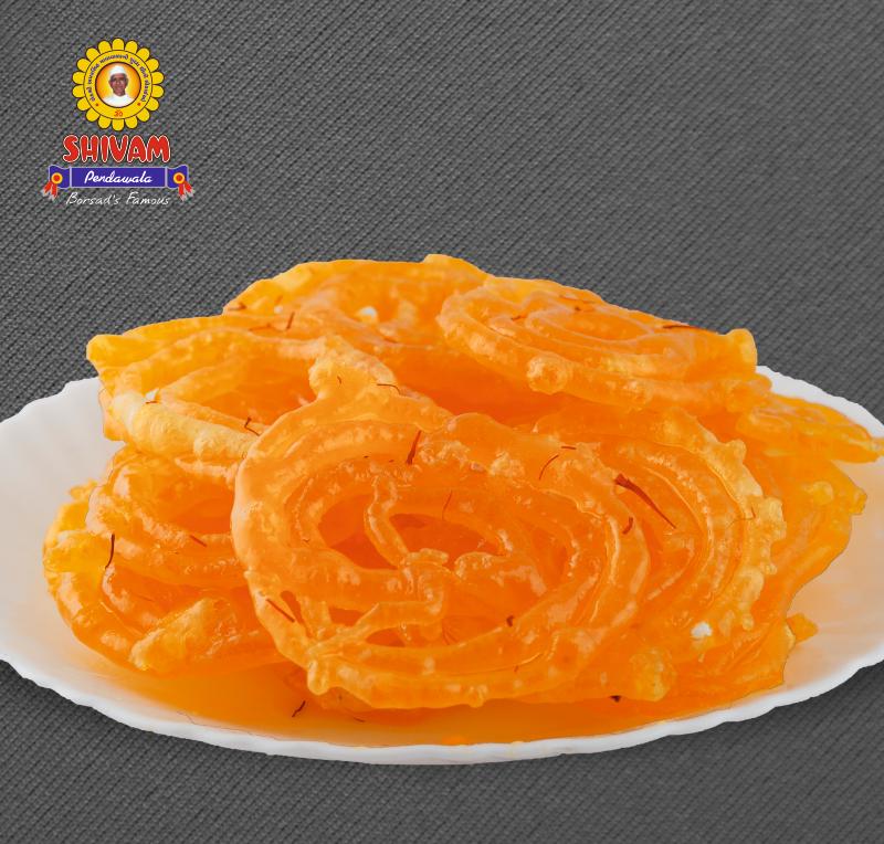 Kesar Jalebi (Pure Ghee)